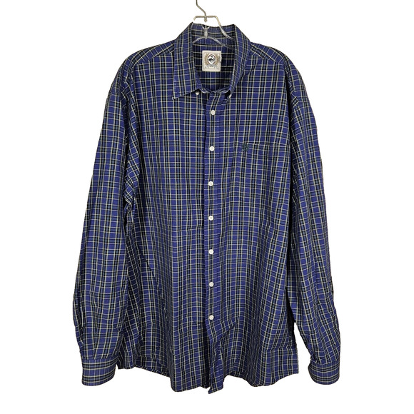 Cinch Western Plaid Button Down Shirt Size XL Classic Long Sleeve Cotton Rodeo - Picture 2 of 6